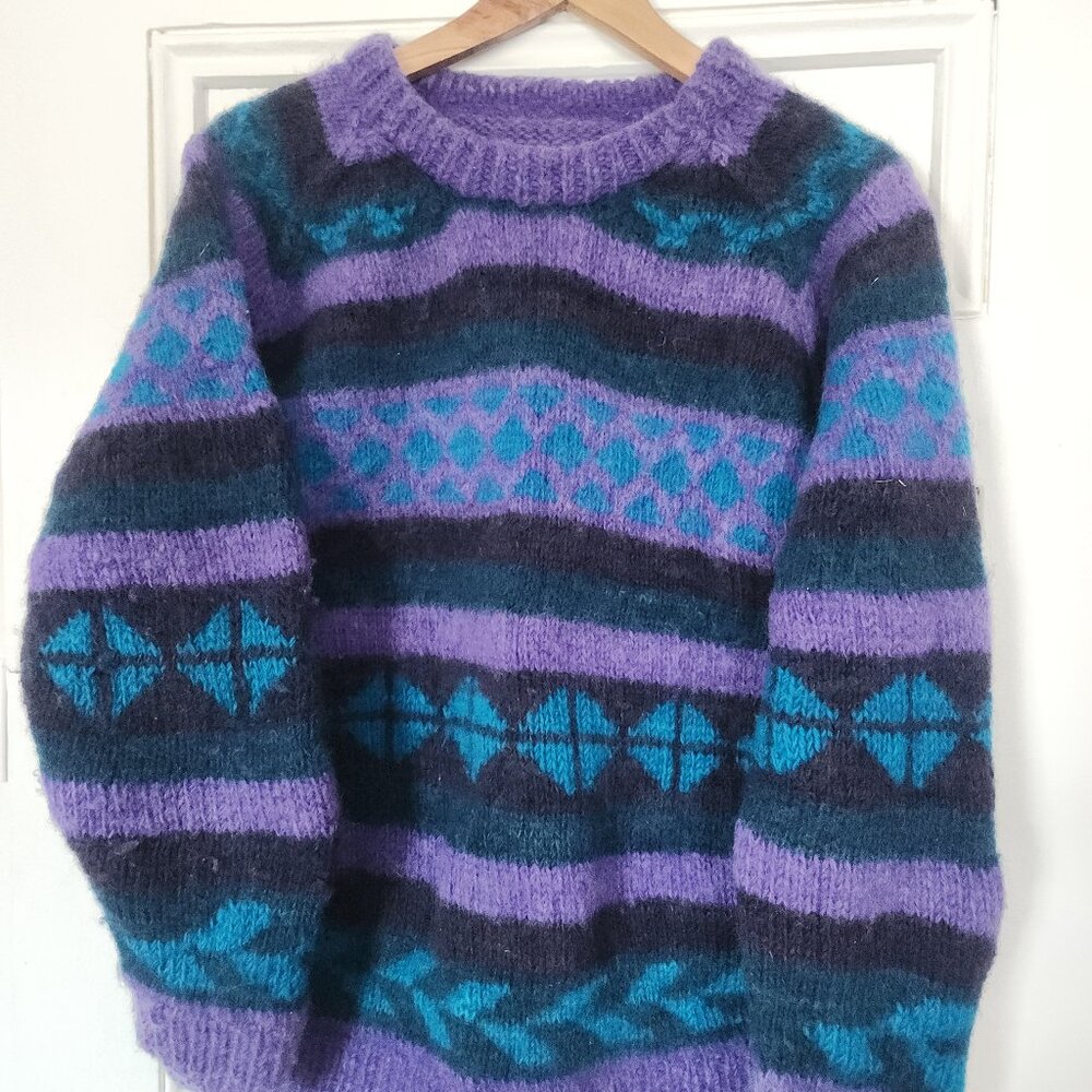 Handmade Thick Wool Nordic-Style Sweater